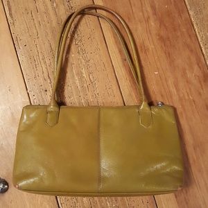 Hobo Hunter Green Leather Purse